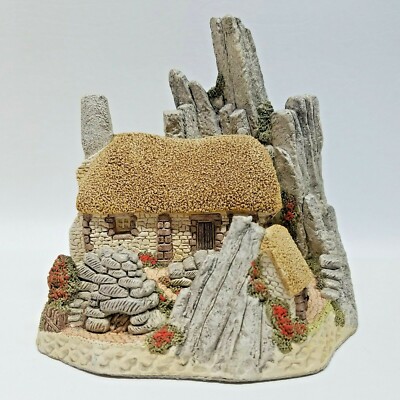 Vintage, David Winter Cottages, CROFTER'S COTTAGE, Collectors Guild, 1986