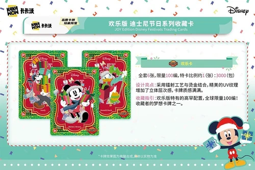 Kakawow Disney Mickey JOY Edition Festivals Trading Cards Booster Box 10 Pack - Picture 21 of 23