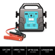 Jump Starter Lithium-ion Portable Power Station 12V 24V for Chevy Silverado 3500