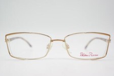 Vintage Glasses Paloma Picasso I8558 Gold Bronze Brown Square Glasses Frame