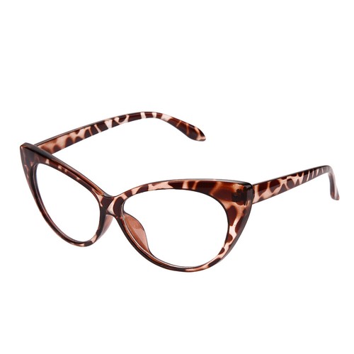 Cat Eye Glasses Women Fashion Eyewear Glasses Sunglasses(Leopard Print ) - Afbeelding 2 van 6