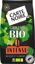- Bio Intense - Café En Grains Torréfiés - Pur Arabica Biologique - Paquet De 1