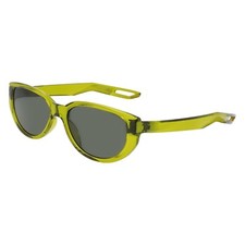 Nike Unisex NV07 55mm Oval Sunglasses Moss Green FN0303-390