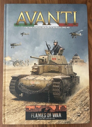 Flames of War: Mid War: Italian: Avanti Army Book, Battlefront Miniatures,