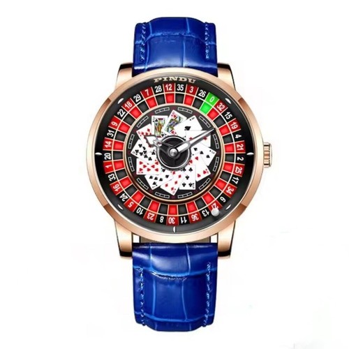 Relojes mecánicos automáticos para hombre movimiento NH35A rueda de ruleta de cristal de zafiro - Imagen 13 de 16