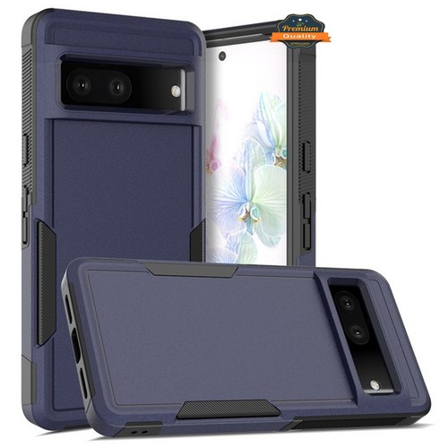 For Google Pixel 7A Hybrid Rugged Dual Layer Heavy-Duty Rubber TPU Case Cover - Picture 3 of 36