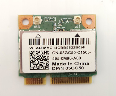 Qualcomm Atheros QCWB335 Wireless WiFi Card DP/N 05GC50