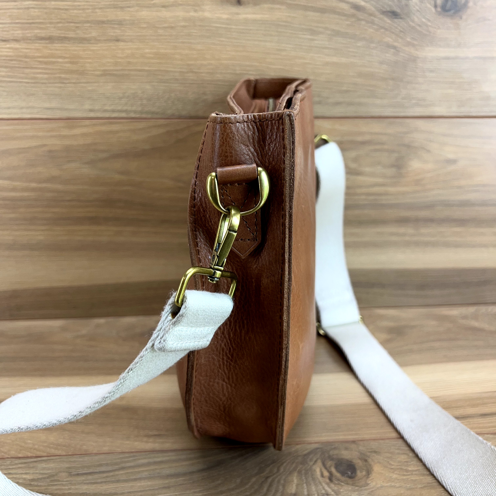 Madewell Transport Saddle Bag Crossbody English Saddl… Gem
