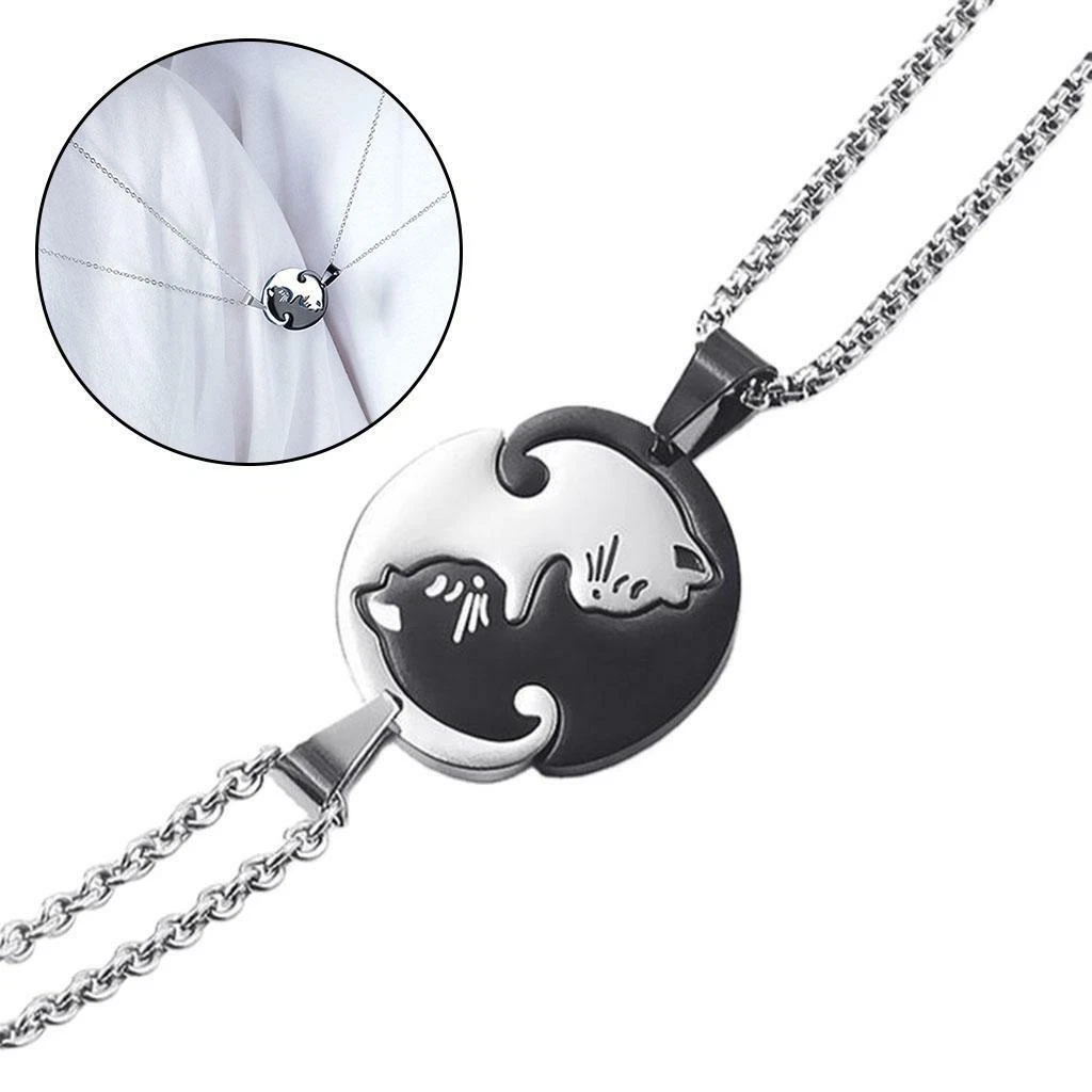 Cute couple chains deals