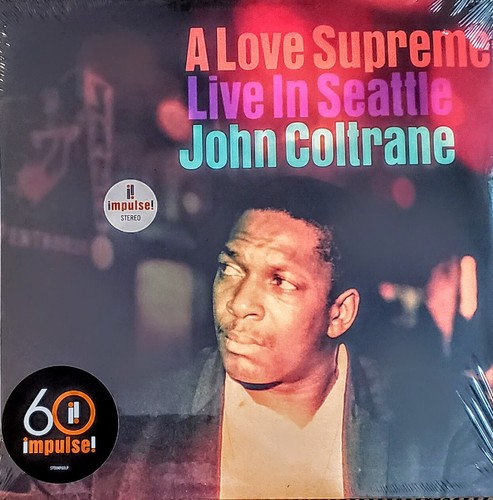 JOHN COLTRANE A LOVE SUPREME LIVE - 2 LP VINYL " NEW, SEALED " IMPORT - Picture 1 of 2