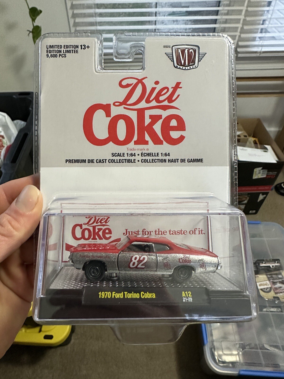 M2 Machines 1:64 Coca-Cola 1970 Ford Torino Cobra Raw