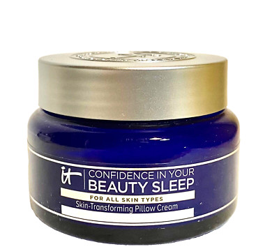 It Cosmetics Confidence In Your Sleep Skin Transforming Pillow Cream  2.0 oz New