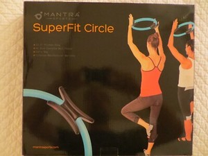 MANTRA SPORTS Pilates Ring Magic Fitness Circle -Blue - Exercise Resistance