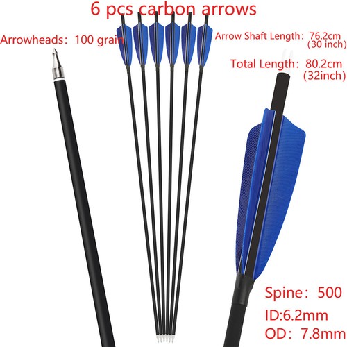 60" Takedown Recurve Bow Wooden Bow Riser 20-60lbs Archery Arrow Kit Hunt RH LH - Picture 3 of 18