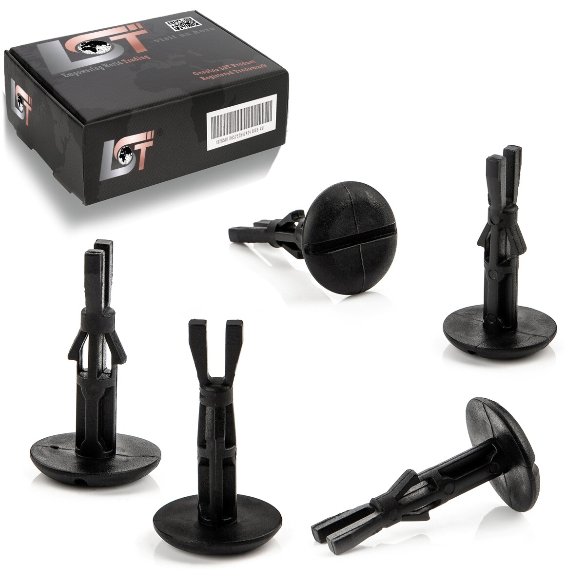 5x Wheel Arch Liner Fastener Clips for TOYOTA AVENSIS YARIS RAV4 ...