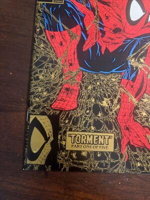 SPIDER-MAN #1 Todd McFarlane Gold 2nd print variant 1990 Torment