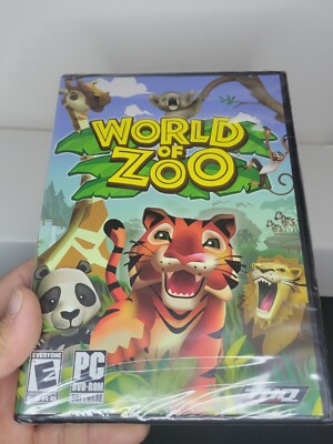 World of Zoo Pc DVD ROM Game Rate E New In Original Packaging Video Game Kids