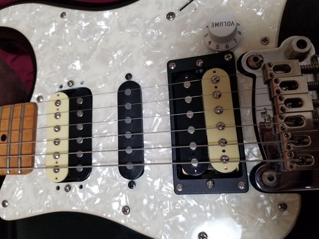 G&L Legacy エレキギター ブラック MOD G&L Tribute Legacy Electric Guitar Black Satin Frost
