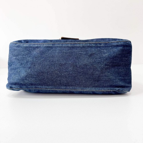 Denim azul baguette FENDI Mamma - Imagen 7 de 17
