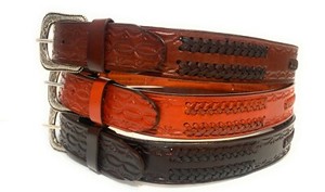 braided western belt