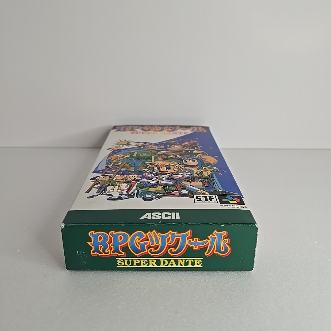 RPG Tsukuru Super Dante 1995 Super Famicom Game Complete In Box