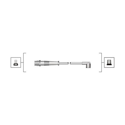 MAGNETI MARELLI 941319170032 Ignition Cable Kit for FIAT,LANCIA