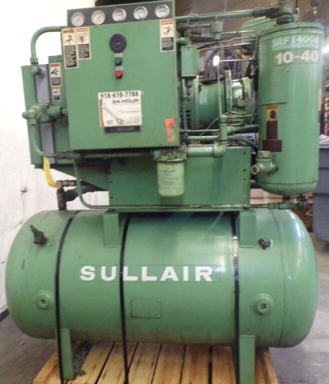 SULLAIR 空气压缩机,10B-40HP,40 HP,60 HZ,3 相,460 V,系列 B