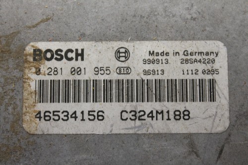 Motorsteuergerät Fiat 46534156 Bosch 0281001955 - Bild 3 von 4