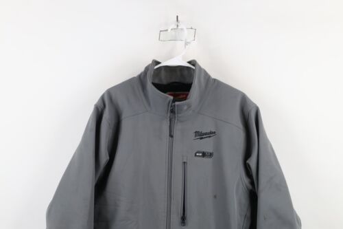 Milwaukee Tools Mens L M12 Heated Gear Fleece Lined Toughshell Jacket w Battery - Picture 2 of 23