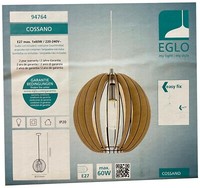 Eglo Pendelleuchte Cossano HäNgeleuchte HäNgelampe Ø 30 Cm