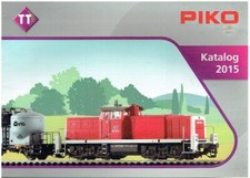 PIKO TT GAUGE MODEL RAILWAYS 2015 PRODUCT RANGE CATALOGUE ( GERMAN TEXT)