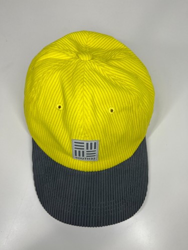 South 32 Mining Resources cap hat yellow grey corduroy adjustable OSFM - Picture 3 of 12