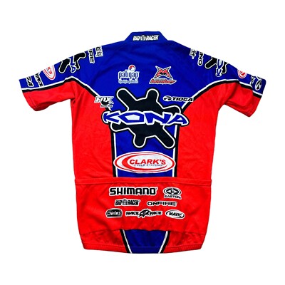 Kona Radtrikot M BW 53cm Bike Shirt 00er Fahrrad Trikot