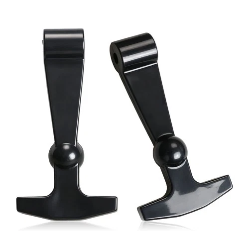 2pc Black Silicone Rubber Lid Latches for RTIC Yeti and More Coolers