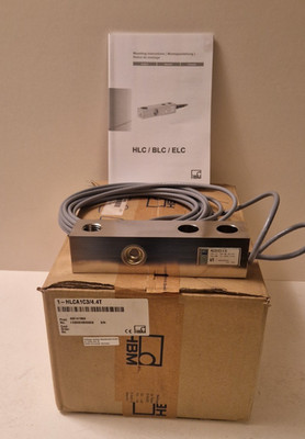 HBM HLCA1C3 4.4t Load Cell C3   1.94mV/V, Cable & Manual, New Open Box