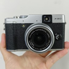 95%New Fujifilm X20 Silver 12.0 MP 4x Zoom 1080p HD Video Digital Camera English