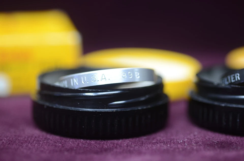 Kodak Series V 87 and 89b infrared filters - Image 4 of 4