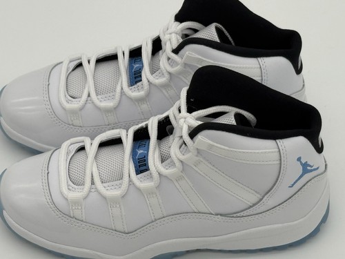 Size 3 Youth - Nike Air Jordan 11 Retro Legend Blue (PS) 378039-104 No Box Lid - Picture 6 of 10