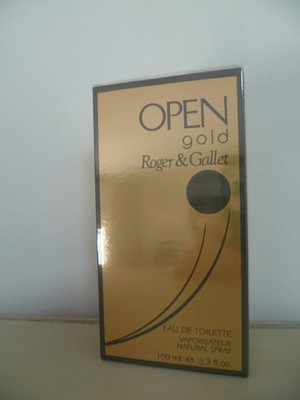 ROGER GALLET OPEN GOLD EAU DE TOILETTE SPRAY 100ML Neu im Blister
