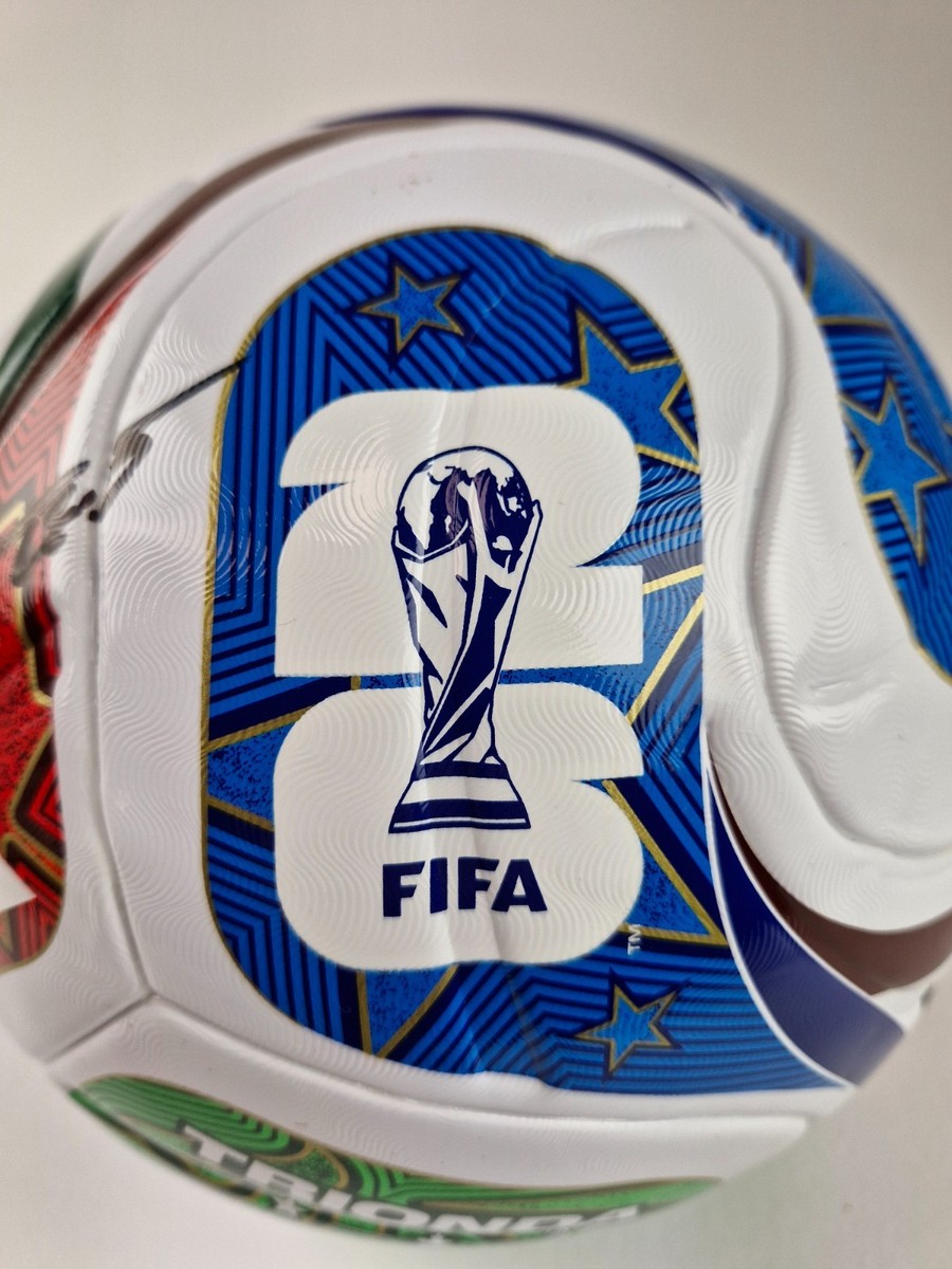 Cristiano Ronaldo Hand Signed Official FIFA World Cup 2026 W/COA+