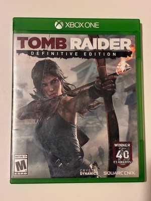 Tomb Raider Definitive Edition Microsoft Xbox One 2013 Square Enix Video Game