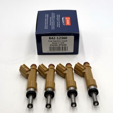 4X GENUINE Denso OEM Fuel Injectors for 2009-2019 Toyota Pontiac Scion 1.8 I4