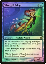 MTG FOIL Silvergill Adept  - Lorwyn #086