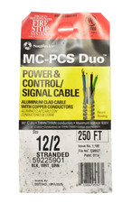 Southwire MC-PCS Duo 12/2 Stranded Power  Control Signal Cable 250' L 59225901