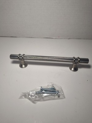 KOMOTIA 10 Pack 5  Cabinet Pulls Knurled Brushed Satin Nickel Kitchen Handles