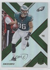 2017 Donruss Elite Green Zach Ertz #83 0q1p
