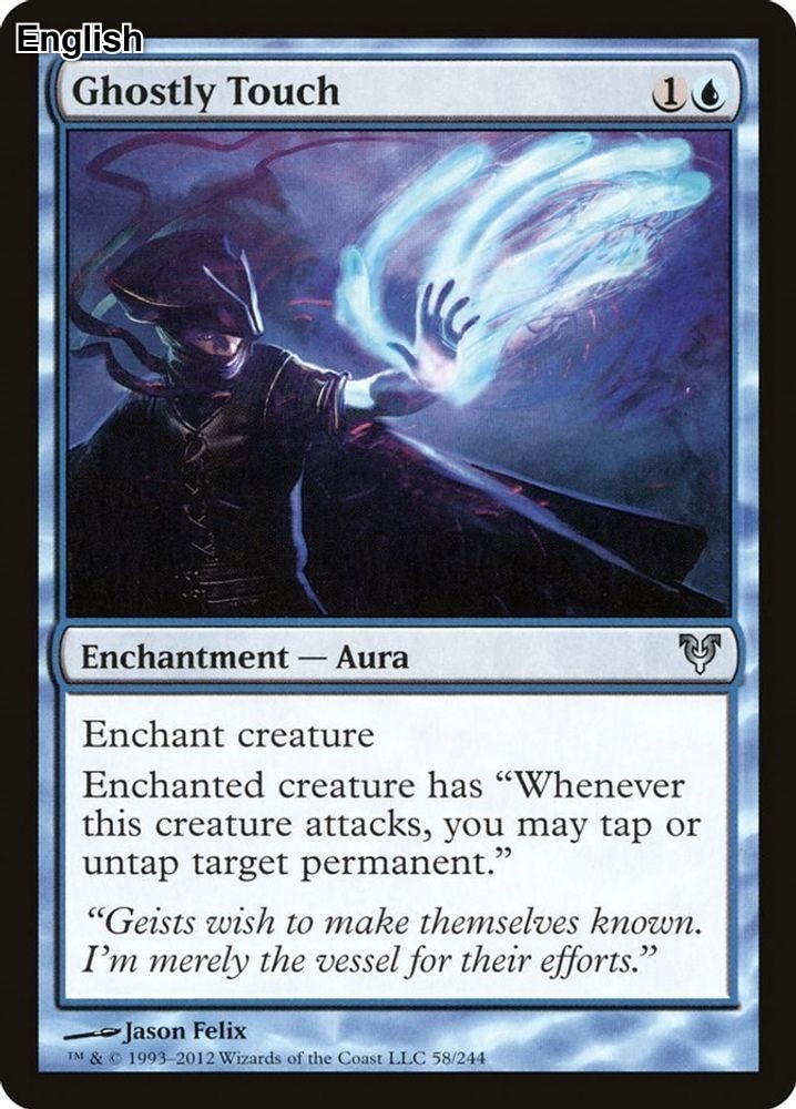 Ghostly Touch - 58 - LP - Avacyn Restored