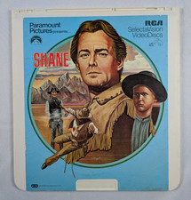 Shane 1953 - RCA Selectavision CED Disc - Great Movie Artwork