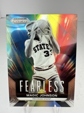 2024 Panini Prizm Draft Picks - Fearless Silver Prizm #13 Magic Johnson