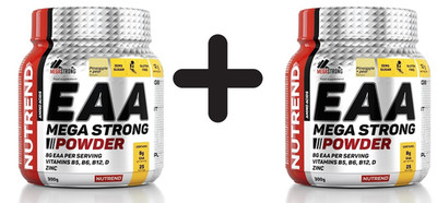 2 x Nutrend EAA Mega Strong Powder, Pineapple + Pear - 300g (78,32 EUR/kg)